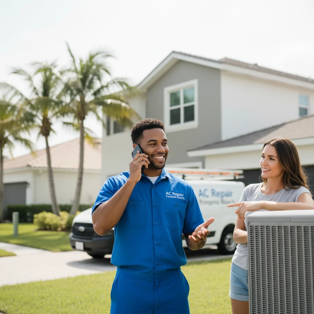 AC Repair Pompano Beach customer support in Hominy
